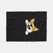 Corgi Funny Elements Of Hapness Corgi Dog Lover Fleece Deken (Voorkant (Horizontaal))