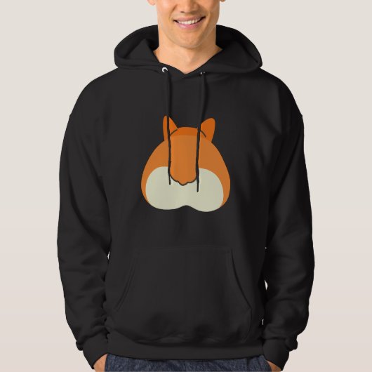 Corgi Funny Hoodie (Voorkant)