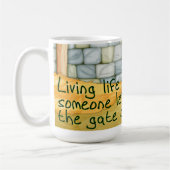 Corgi ""Gate Open" Regelmatige Mok (Links)