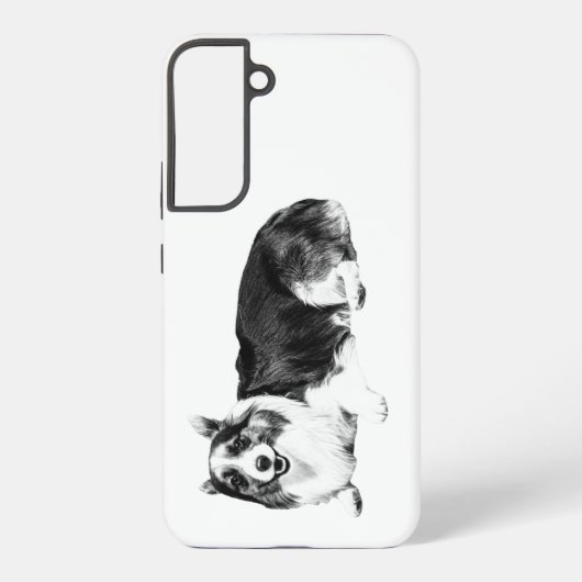 Corgi Gentle Guard Samsung Galaxy Hoesje (Achterkant)