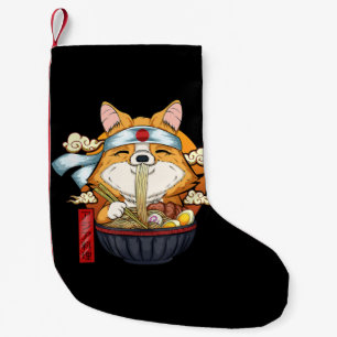 Corgi Gift   Ramen Kawaii Corgi Puppy Japans Kleine Kerstsok
