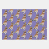 Corgi Gift Wrap Set Inpakpapier Vel (Voorkant 2)