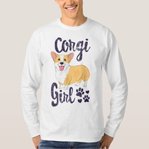 Corgi Girl Women Puppy Mama Dog Mama Lover Gift T-shirt