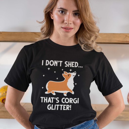Corgi Glitter T-shirt