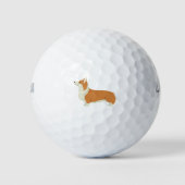 Corgi Golfballen (Voorkant)