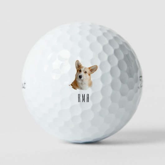 Corgi Golfballen (Voorkant)