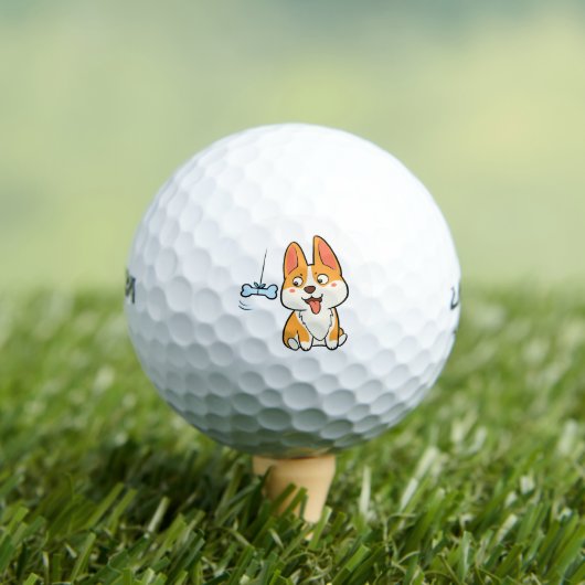Corgi Golfballen (Insitu Shirt)