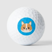 Corgi Golfballen (Voorkant)