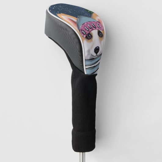 CORGI GOLFHEADCOVER (Schuin)