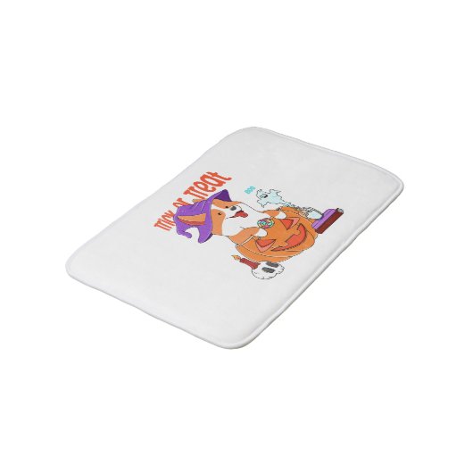 Corgi Halloween Badmat (Gekanteld)