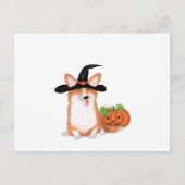 Corgi Halloween briefkaart (Voorkant)