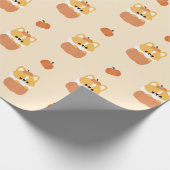Corgi Halloween Cadeaupapier (Hoek)