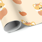 Corgi Halloween Cadeaupapier (Rol Hoek)
