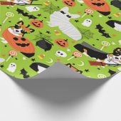 Corgi Halloween Costumes Cadeaupapier (Hoek)