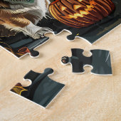 Corgi Halloween Griezelig Legpuzzel (Zijkant)