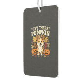 Corgi Halloween Hey There Pompoen Design Luchtverfrisser (Links)