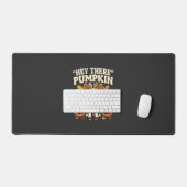 Corgi Halloween Hey There Pompoen Ontwerp Bureaumat (Keyboard & Muis)