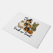 corgi Halloween kostuum Deurmat (Schuin)