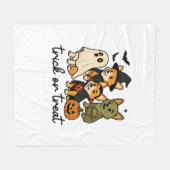 corgi halloween kostuum fleece deken (Voorkant (Horizontaal))