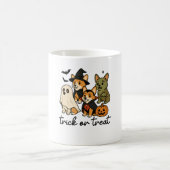 corgi halloween kostuum koffiemok (Center)