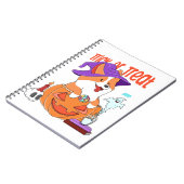 Corgi Halloween Notitieboek (Linkerzijde)