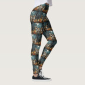 Corgi Halloween Spoken Leggings (Rechts)