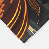 Corgi Halloween Spooky Fleece Deken (Hoek)