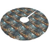 Corgi Halloween Spooky Kerstboom Rok (Gekanteld)