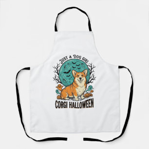 Corgi Halloween T-shirt voor hondenliefhebbende me Schort