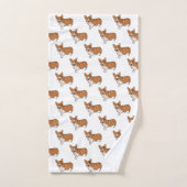 Corgi Hand Towel Handdoek (Handdoek)