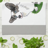 Corgi-handdoek Theedoek (Gevouwen)