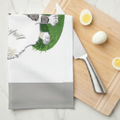 Corgi-handdoek Theedoek (Quarter Fold)