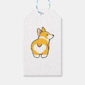 Corgi Heart Butt Cadeaulabel (Voorkant)