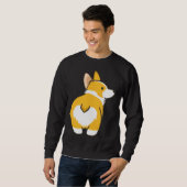Corgi Heart Butt Trui (Voorkant volledig)
