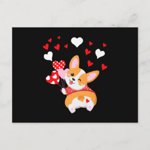 Corgi Heart, raad eens wat Corgi Butt Briefkaart