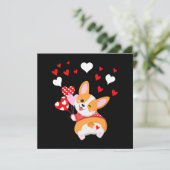 Corgi Heart, raad eens wat Corgi Butt Kaart (Staand voorkant)