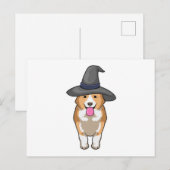 Corgi Heks Briefkaart (Voorkant / Achterkant)