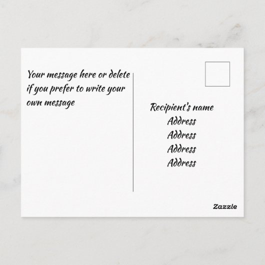 Corgi heldere, vette kleuren briefkaart (Achterkant)