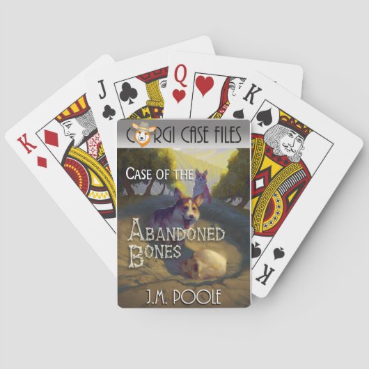 Corgi Hoesje Files speelkaarten - CCF10 reeks (Achterkant)