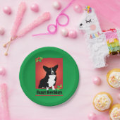 Corgi Holiday Gifts Papieren Bordje (Feest)