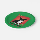 Corgi Holiday Gifts Papieren Bordje (Gekanteld)