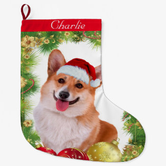 Corgi Holiday Grote Kerstsok