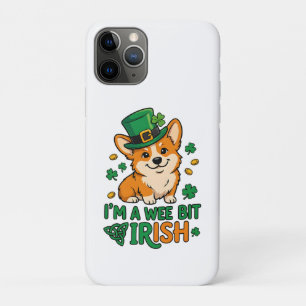 Corgi-hond "Een Beetje Iers" Grappige St. Patrick' Case-Mate iPhone Case