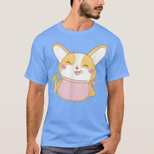 Corgi-hond eet Tamales Mexicaans eten  T-shirt