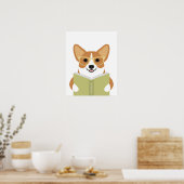 Corgi-hond gepersonaliseerde print (Keuken)