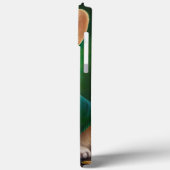 Corgi-hond in St. Patrick's Day-jurk Case-Mate iPhone Case (Achterkant / Links)