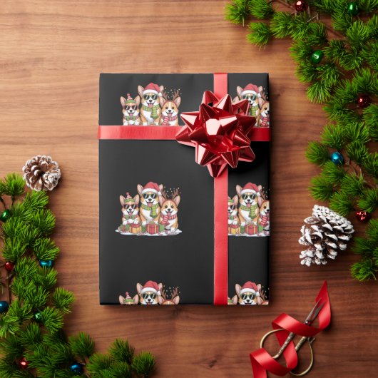 Corgi Hond Kerst Moeder Hond Liefhebber Kerstcadea Cadeaupapier (Feestdagen Geschenken)