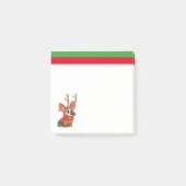 Corgi hond Kerst Post-It Notities Post-it® Notes (Voorkant)