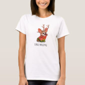 Corgi Hond Kerst T-Shirt (Voorkant)