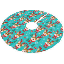 Corgi-hond Kerstboom Vloerkleed Rok